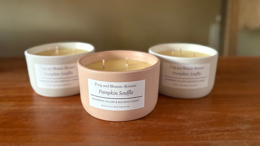 11 oz. Pumpkin Souffle 3 Wick Candle
