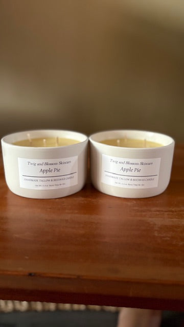 11 oz. Apple Pie 3 Wick Candle